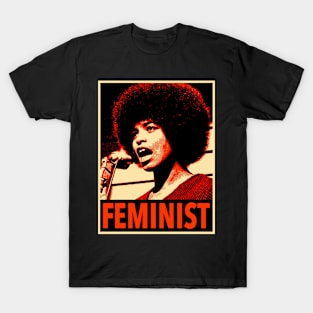 Angela Davis - Feminist T-Shirt